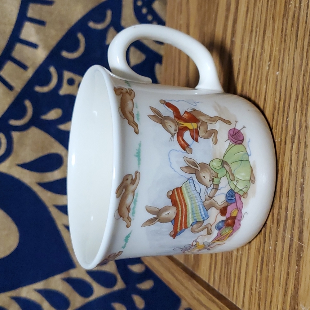 Bunnykins Porcelain Mug Easter Coffee Tea Decor